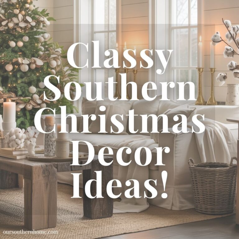 Classy Southern Christmas Decor Ideas!