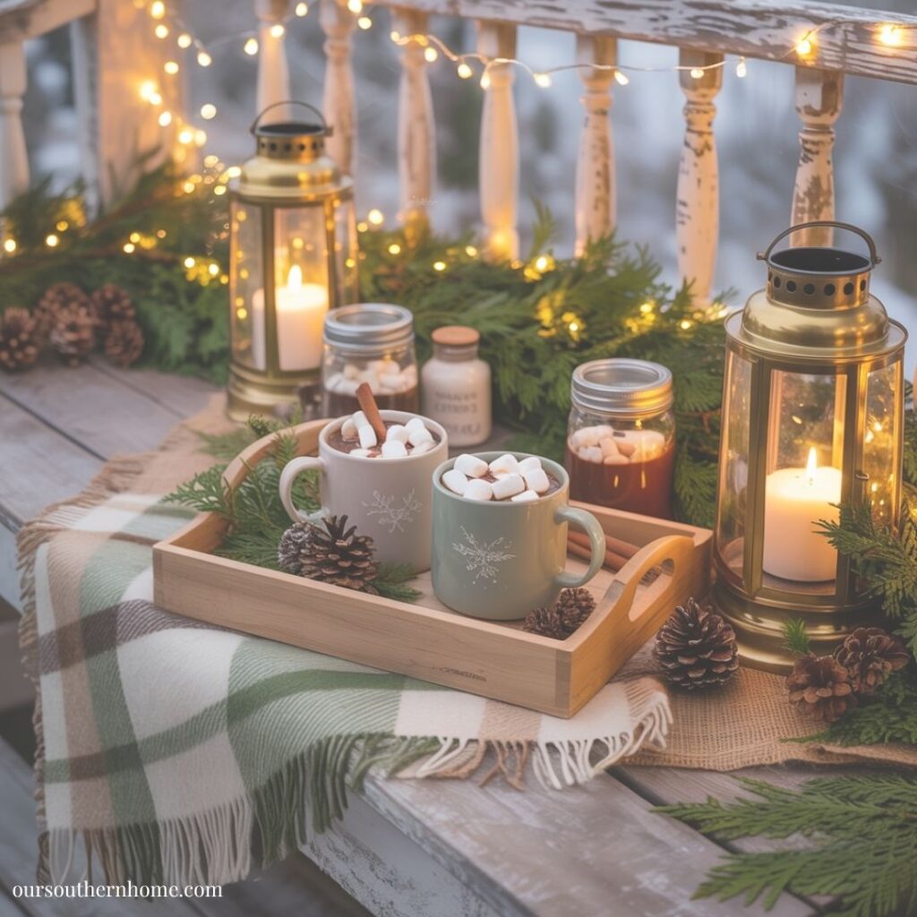 Southern Farmhouse Christmas Porch Ideas!