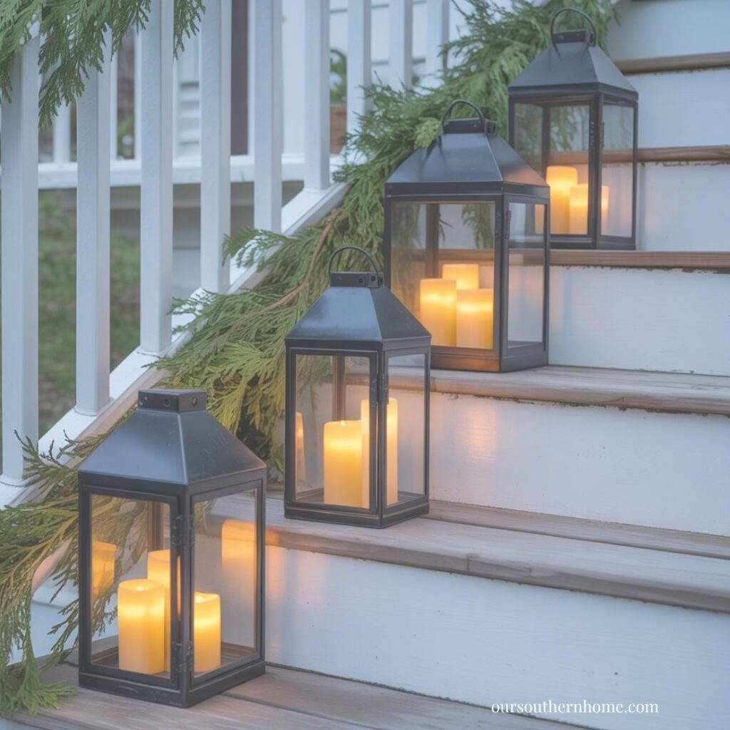 Southern Farmhouse Christmas Porch Ideas!